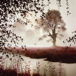 Our Time Together by John Waterhouse - Limited Edition on Paper sized 18x18 inches. Available from Whitewall Galleries